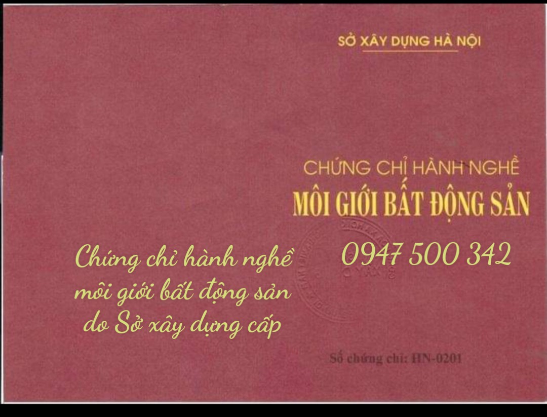 Học chứng chỉ bất động sản ở đâu?